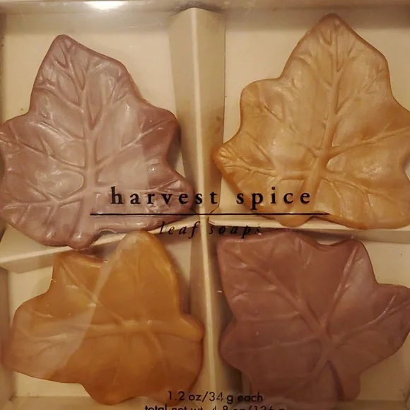 Pier 1 Vintage 🍁 Fall Leaf Mini Soaps