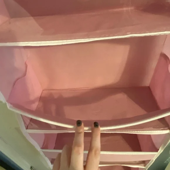 Pink kawaii aesthetic Hanging Closet Organizer