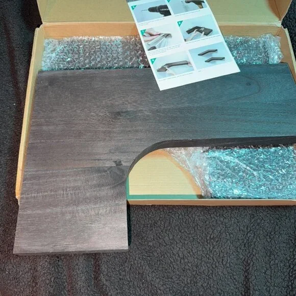 CAYLN CORNER FLOATING SHELVES SET OF 2-NEW IN BOX*