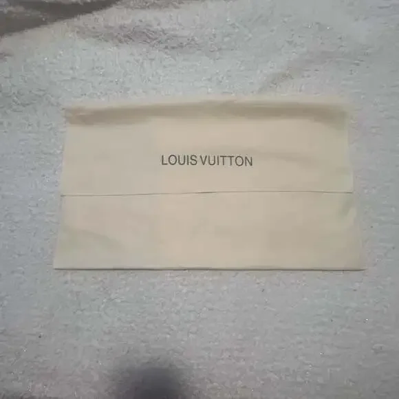 Louis Vuitton Envelope Style Fold-Over Storage Dust Bag 22” Long X 20” Tall