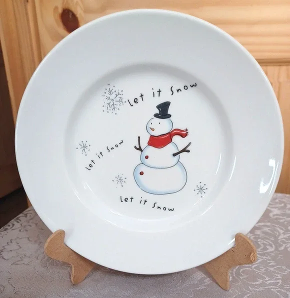 Pottery Barn Let It Snow Christmas Holiday Cheer 8
