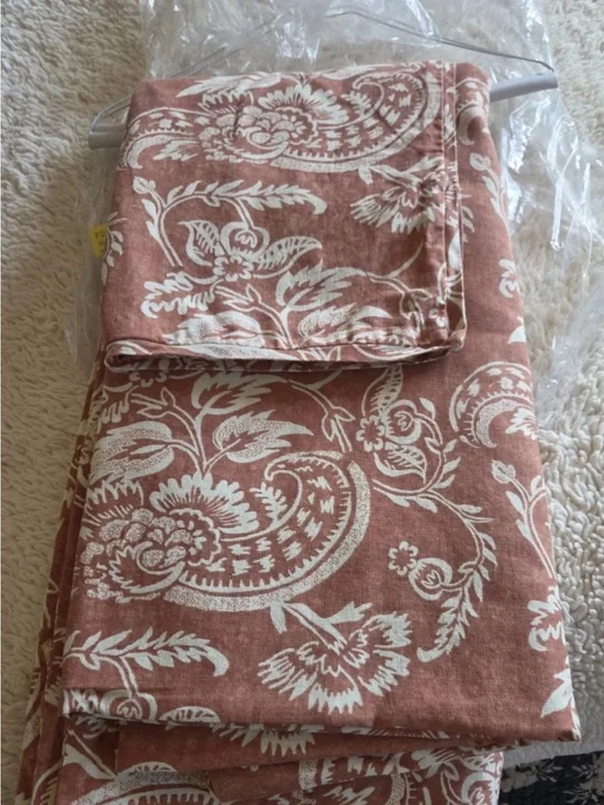 Pottery Barn Alessandra Queen duvet and a standard pillow case