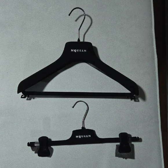 Alexander McQueen Black Hanger Duo