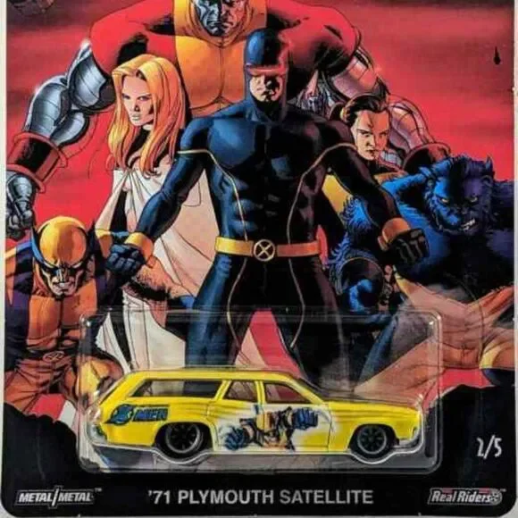 Hot Wheels X-Men  '71 Plymouth Satellite
