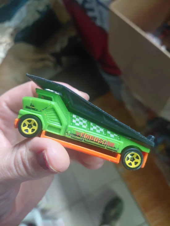 Hot Wheels The Embosser die-cast vehicle from the 2018 Experimotors series