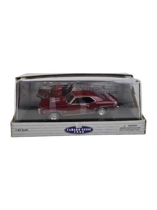 Classic Metal Works 1969 Chevrolet Camaro SS 396 Red 1:24 DieCast 10123 Vntg