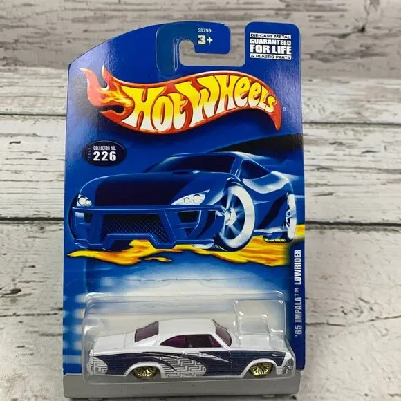 Hot‎ Wheels 1965 Impala Lowrider Collector #226 Die-Cast Car Track System GM NEW