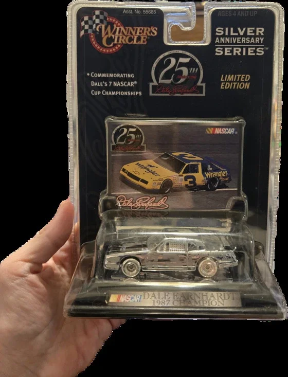 Dale Earnhardt 1987 Champion Silver Anniversary Winner's Circle 1:64 MOC