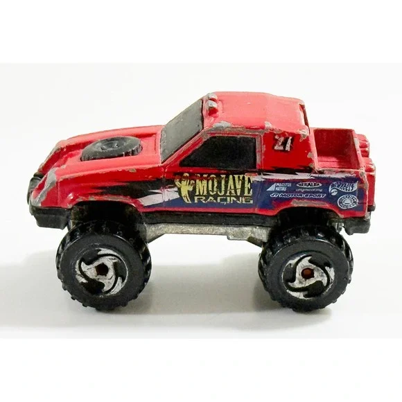 Hot Wheels Mojave Racing Truck Kids 1:64 Red Vintage 1984 Monster Truck 4x4