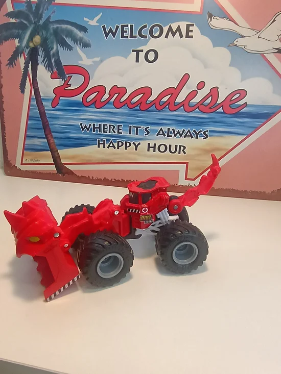 Spin Master Monster Monster Jam Dirt Squad Scoopz 1/64 Scale