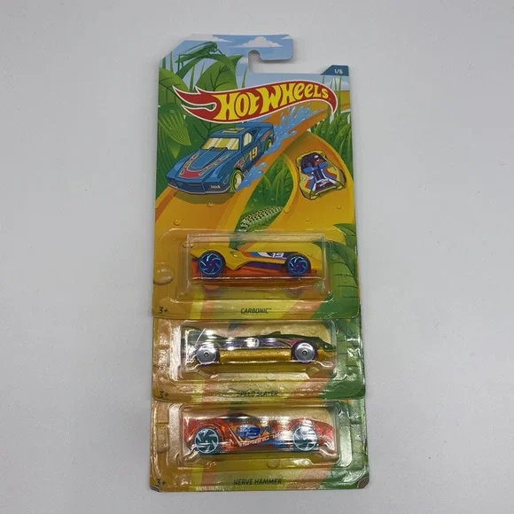 Hotwheels Carbonic Speed Slayer Nerve Set of‎ 3 NWT
