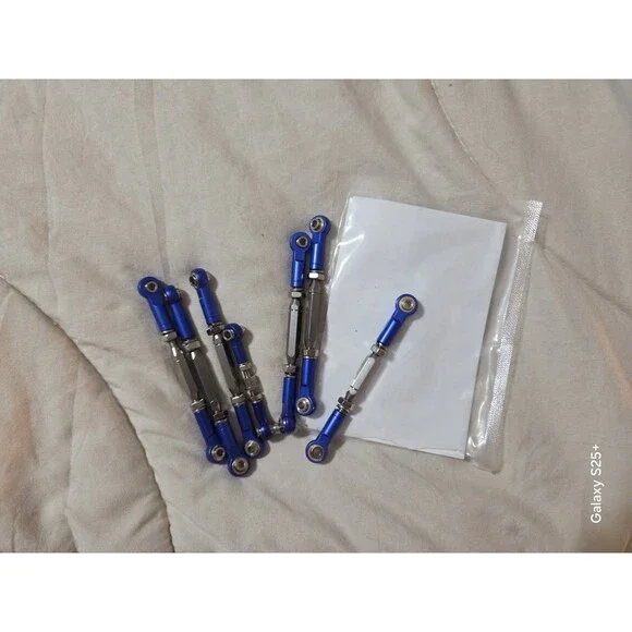 Metal Turnbuckles Rod Camber Links Steering Linkage Tie Rods Pull Rod Compati...