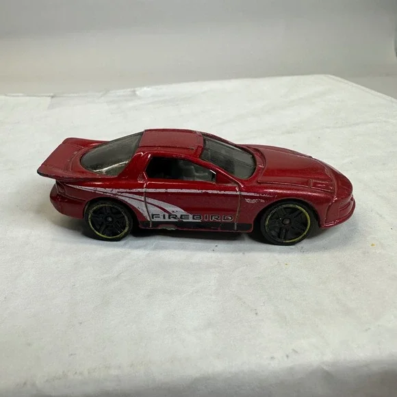 Hot Wheels Pontiac GM Firebird‎ Funny Car Red 1997 Mattel Thailand 1:64 Scale