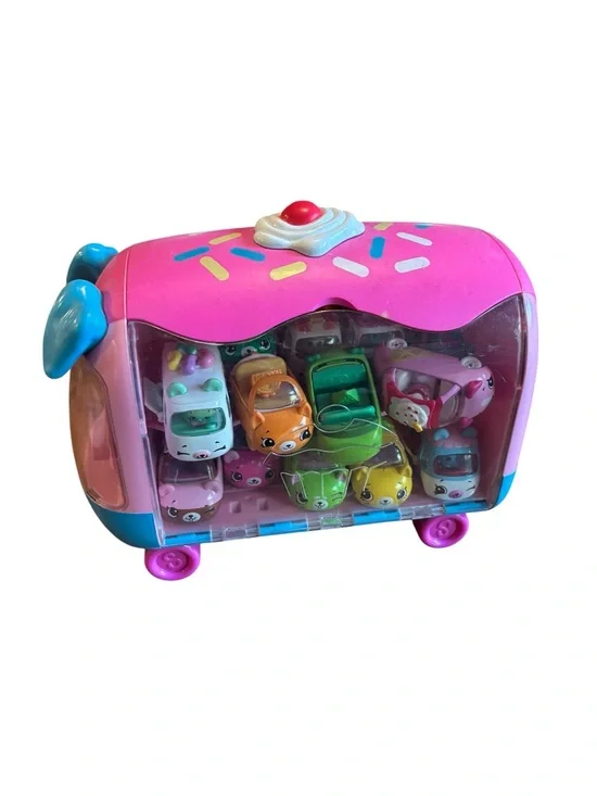 Cutie Cars | bundle Pink Carry Case with Mini Cars - Kids Toys