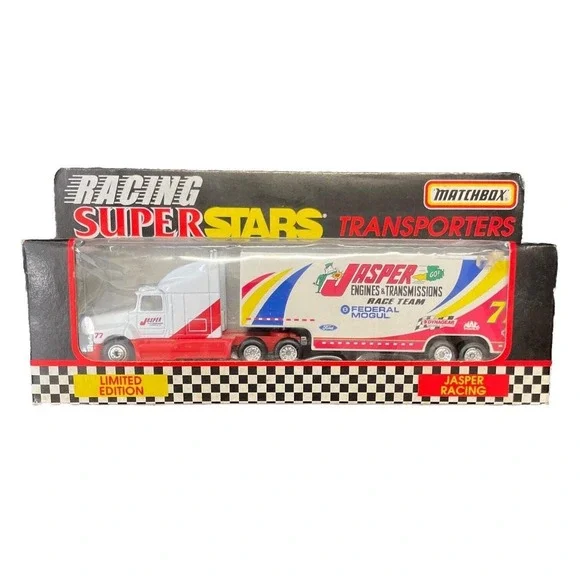 Ted Musgrave Matchbox Super Star Transporters Jasper Racing #77