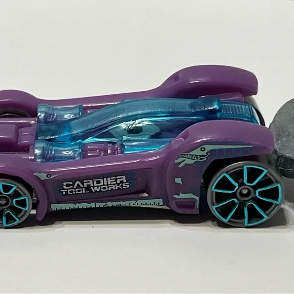 Hot Wheel Purple Cardier Tools Works Car