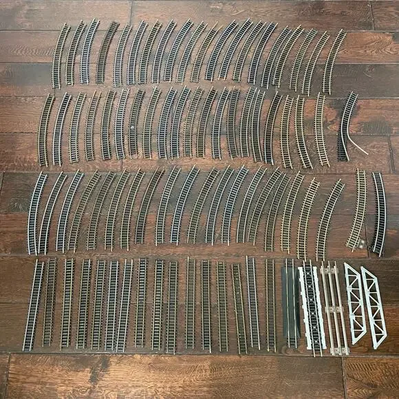 Vintage Railroad ? Track HO Scale? Atlas Made in Italy Austria Assorted Lot