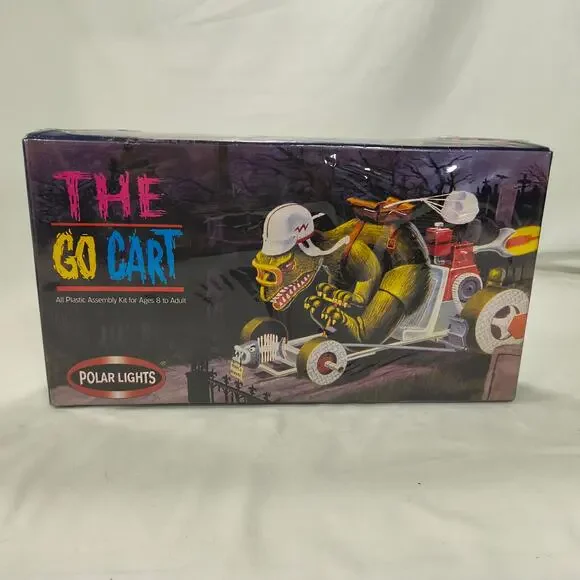 Polar Lights The Go Cart Model Kit New In Box Still Sealed 1999