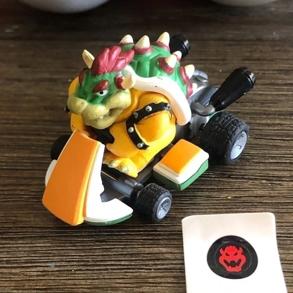 Super Mario Brothers: Bowser metal mini surprise go cart race car