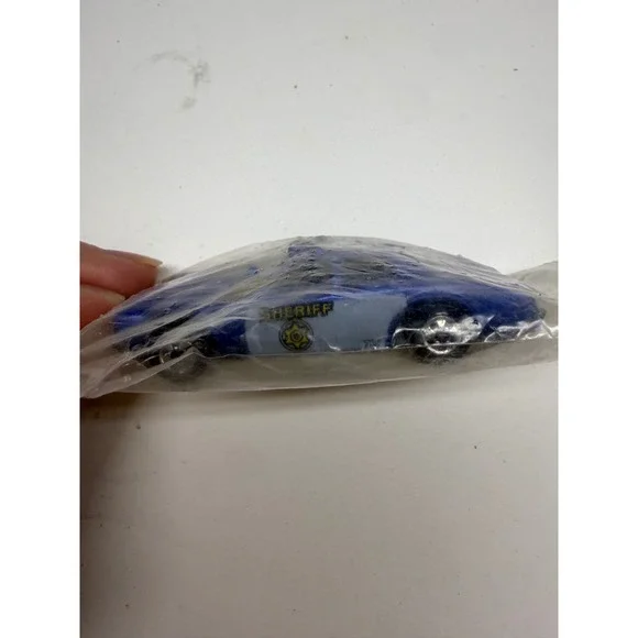 Vintage Hot Wheels Sheriff PatrolCar BlueMetallic Sealed Baggie Mattel 2171-0920