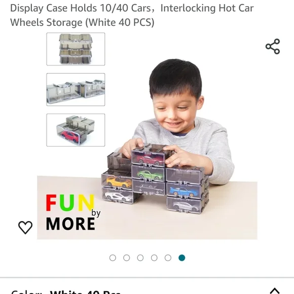 Match box cases for 40 cars , small toys all new mix and match