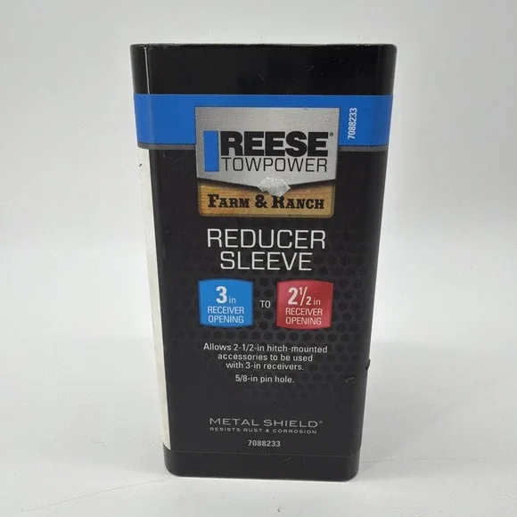 Reese 7088233 Trailer Reducer Sleeve from 3 in. to 2-1/2 in. NEW