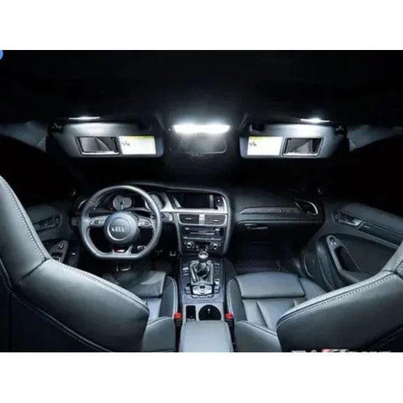 ZiZa Master LED Interior Lighting Kit Audi B8 2010 2011 2012 A4 S4 White LED