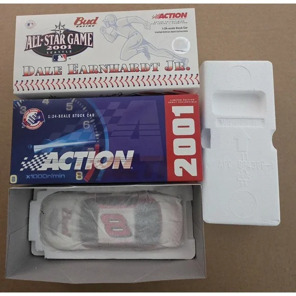 Dale Earnhardt Jr. #8 Budweiser 01 MLB All Star Game 1/24 Nascar 1 Of 2760 Bank