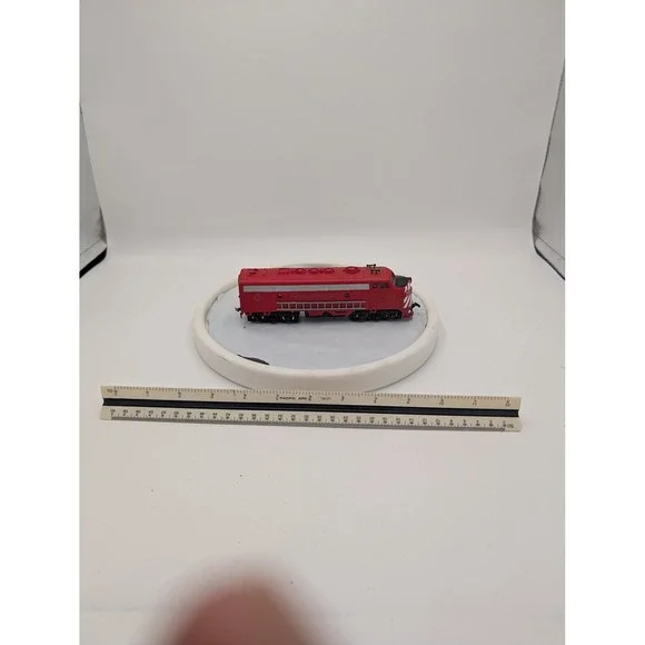 Vintage Playart HO Scale Railroad Fire Dept‎ Diesel Locomotive Engine Red No 6