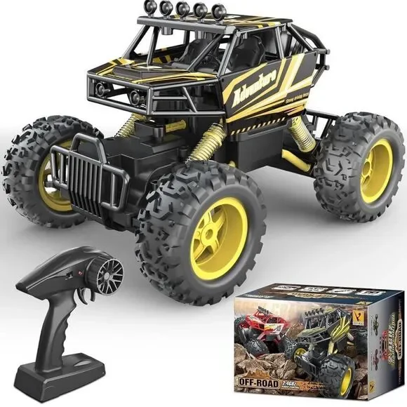 Remote Control Car Boys & Girls All Terrain Monster Truck Rechargeable Batteries