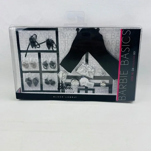 Barbie Basics Accessory Pack Look No 04 Collection 001 Black Label 2009 R9931