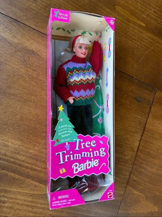1998 SPECIAL EDITION TREE TRIMMING BARBIE