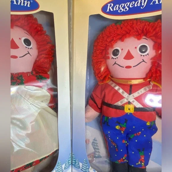 Vintage‎ 1997 Raggedy Ann & Andy Classic Doll Set