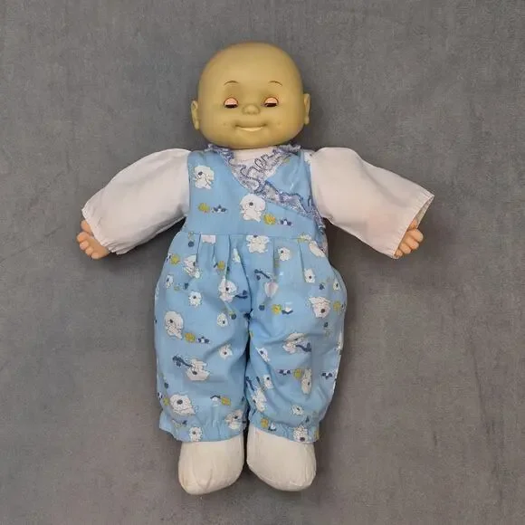 Uneeda Doll Co. Inc. Tummy Talks Doll Open Close Blue Eyes 14