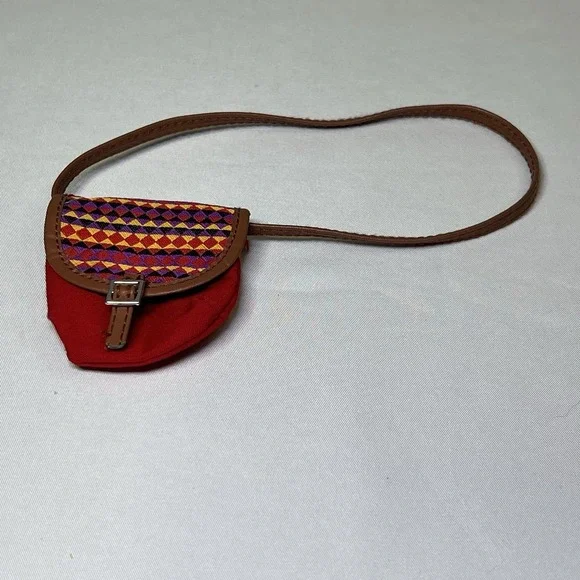 American Girl Saige Copeland Saige's Meet Accessories Red Southwestern Geo Purse