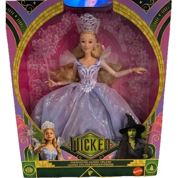 Universal Pictures' Wicked: For Good Deluxe Glinda Doll Movie-Inspired NEW‎ READ