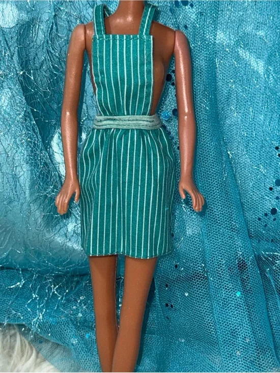 1970’s Barbie apron stripped Mattel