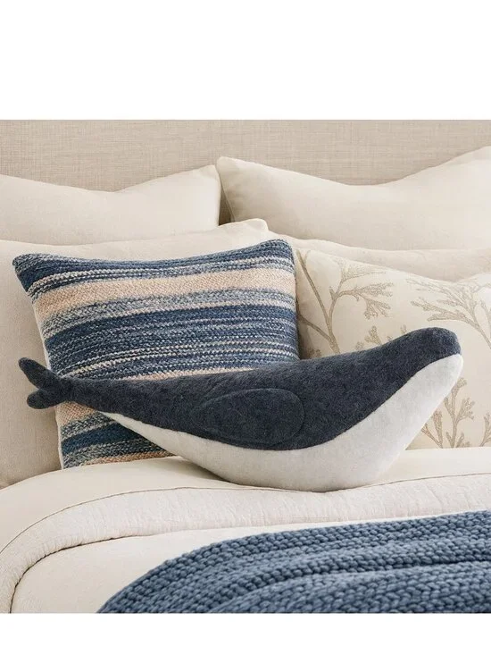 Pottery Barn Wally the Whale Pillow 22
