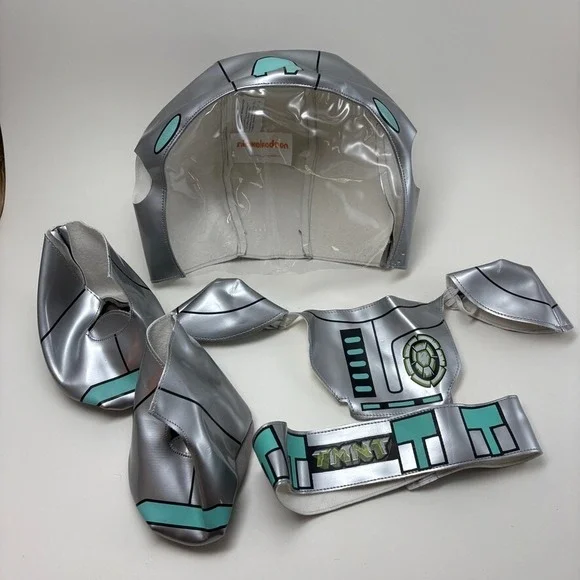 2016 Build-A-Bear BAB Nickelodeon TMNT Dimensions X Space Suit Complete‎ Set