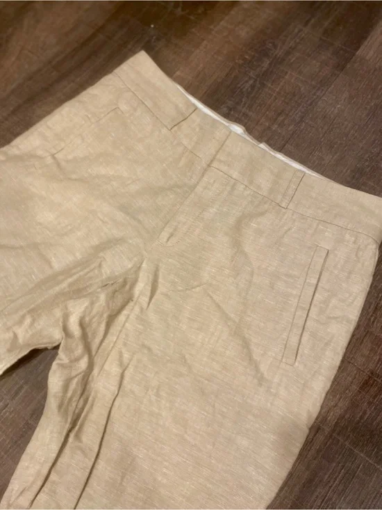 Banana Republic Martin Fit Linen-Blend Trousers