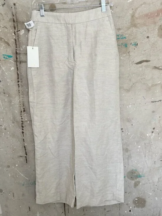 Aritzia Wilfred the Limitless Linen Cropped Pant
