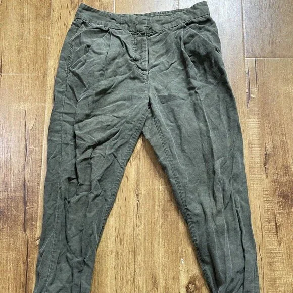 Womens aritzia‎ Wildred with linen green oants green size 00