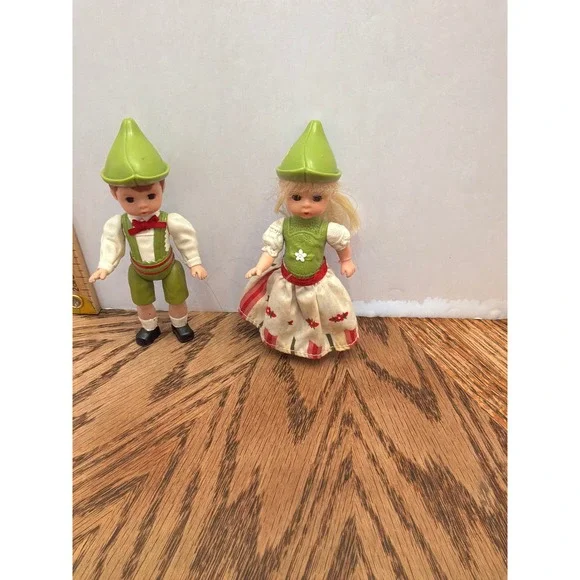Vintage Kids Alexander Doll Company Miniature German Alpine Dolls 5