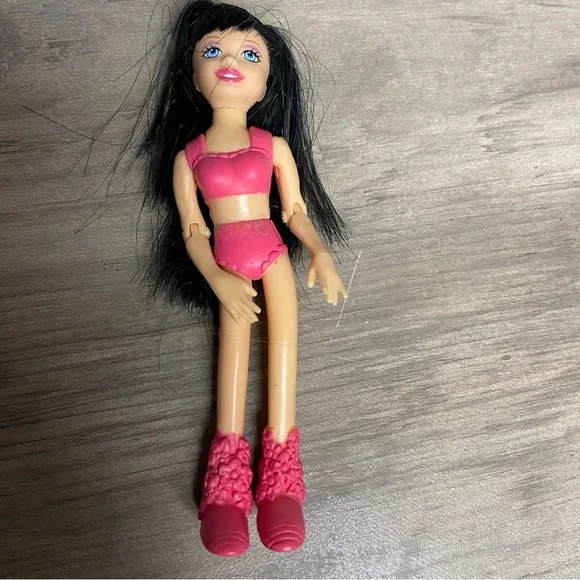 Vintage Polly Pocket, Black Hair, Can Brush Hair.‎
