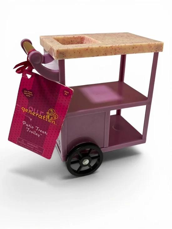 Our Generation Patio Treats Trolley Cart 18