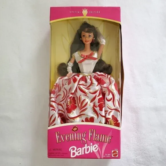 Vintage 1995 Special Edition Evening Flame Barbie New in Box