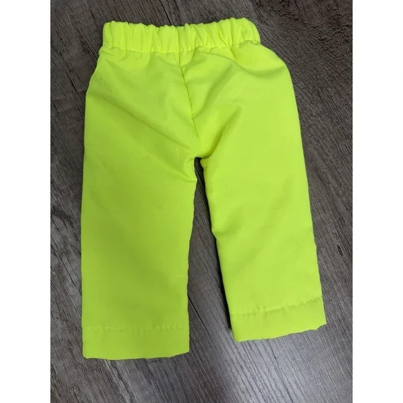 Battat Our Generation Doll Pants  Hi Vis Neon Yellow For 18