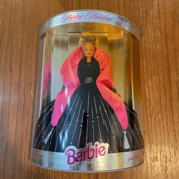 1998 Happy Holidays Barbie Special Edition NRFB Mattel Christmas Doll 20200
