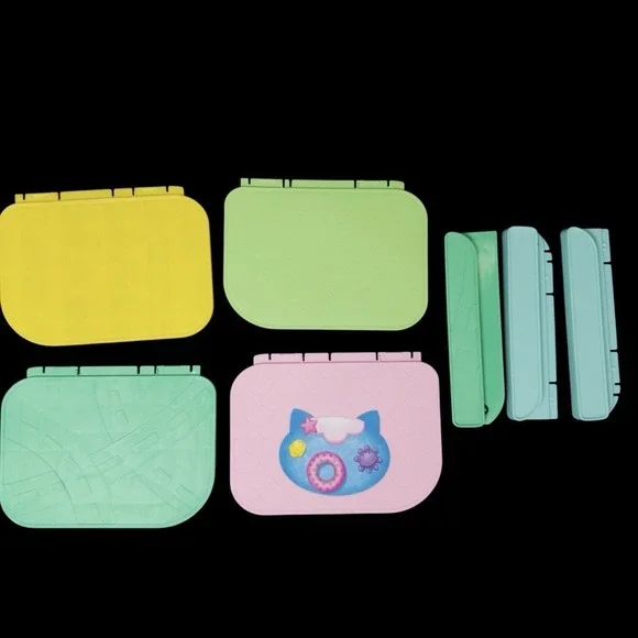 Gabby's Purrfect Dollhouse Room Ledges & Floor Attachment Replacements Lot of‎ 7
