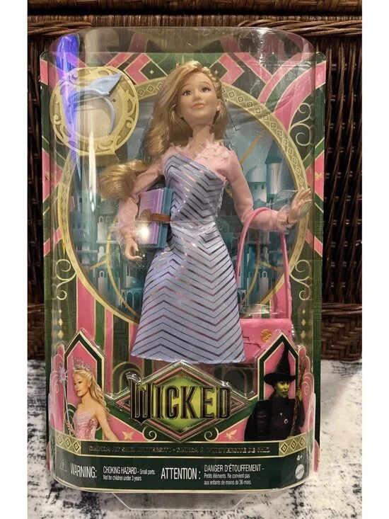 Wicked Glinda at Shiz University Fashion Doll with Fashion Accessories